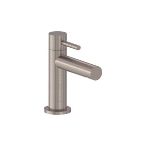 Fonteinkraan staand model S - Geborsteld nickel PVD