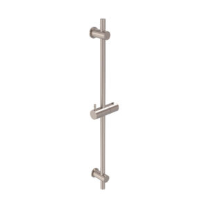Glijstang met houder 70cm - Geborsteld nickel PVD